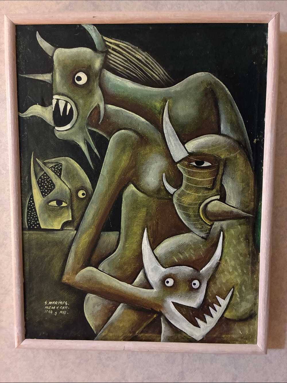 Cubist Art by Makinde